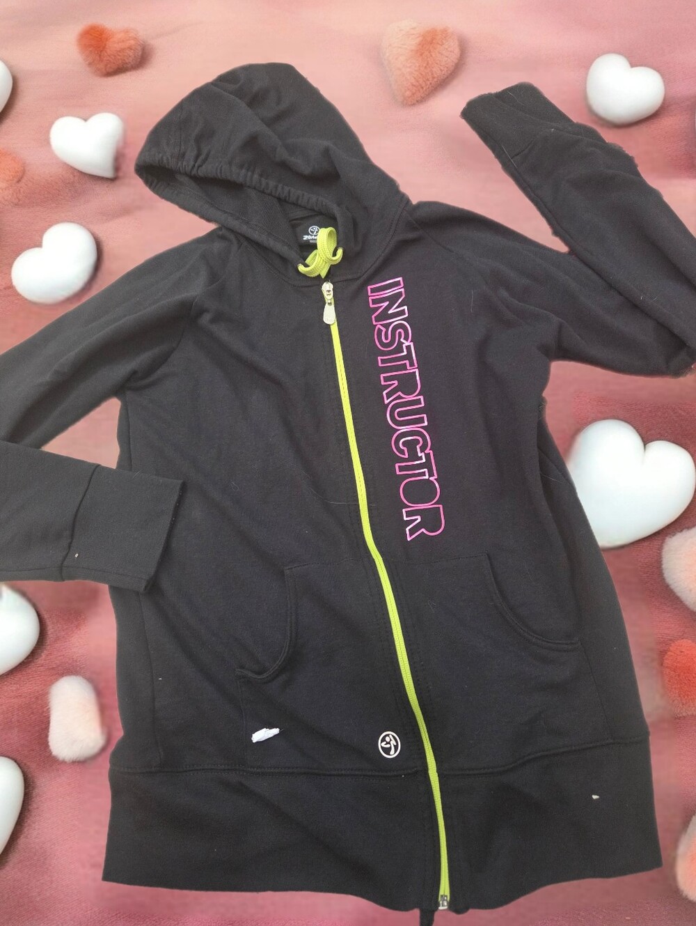 *1671 Zumba Instructor hoodie Woman size L